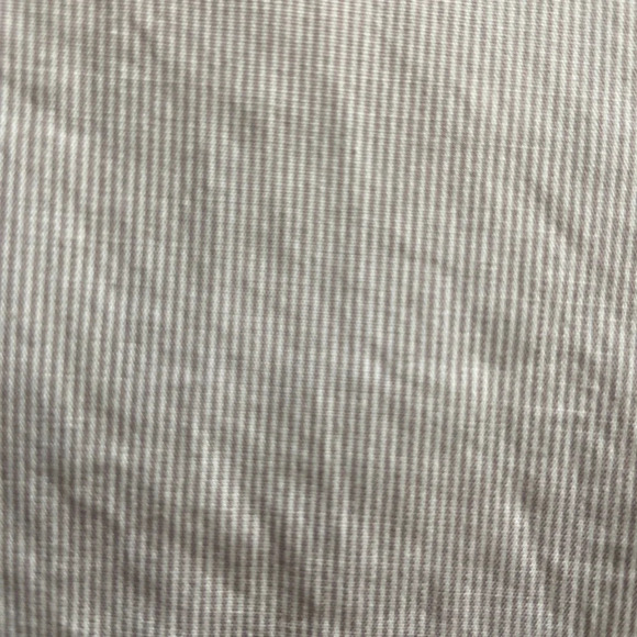 Talula Aritzia Oxford Boyfriend Fit Button up  striped cotton shirt Sz XS - Picture 6 of 10